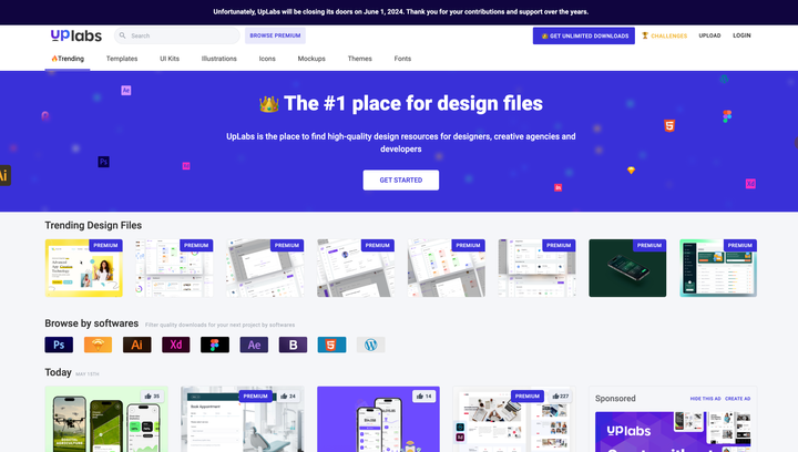 UpLabs.com Shutting Down - The End of a Popular Design Resource Hub