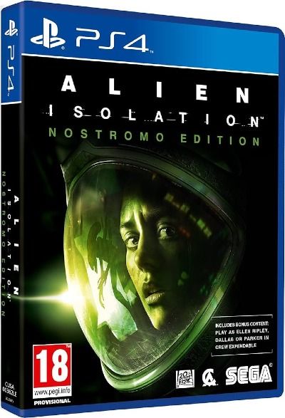 Alien: Isolation - Nostromo Edition (PS4) : Amazon.co.uk: PC & Video Games