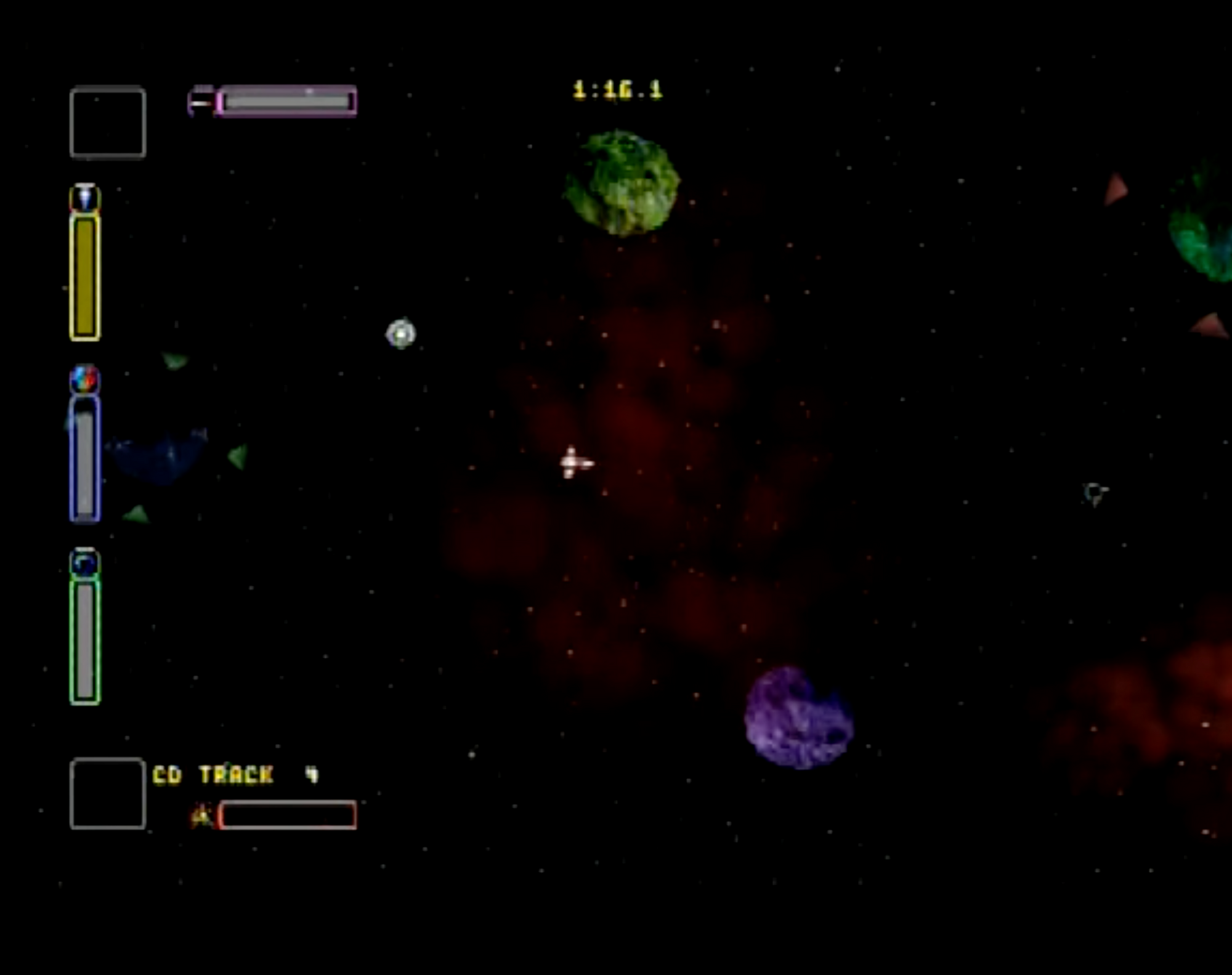 Decaying orbit gameplay example