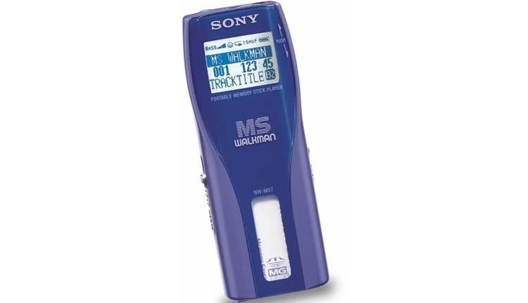 Sony NW-MS7 Memory Stick Walkman at Crutchfield